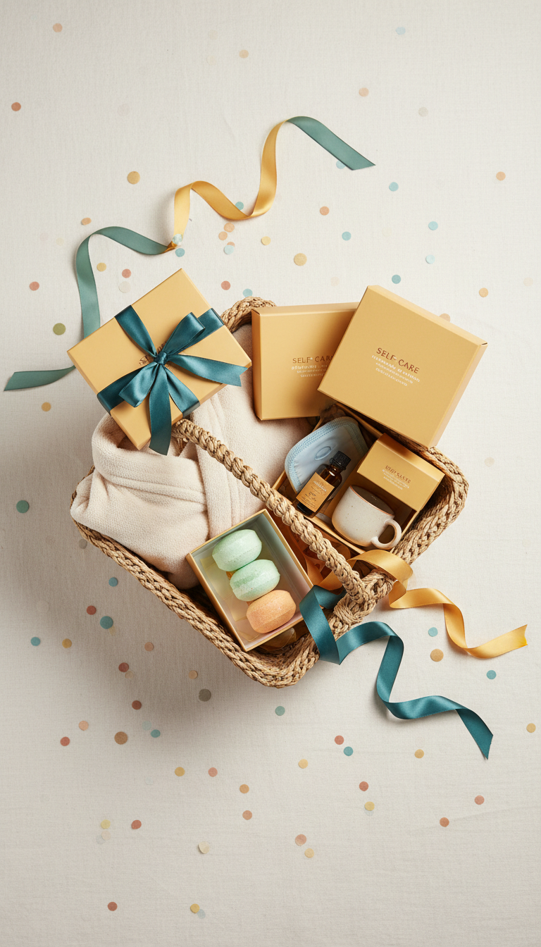Self-Care Essentials Hamper with Spa Set